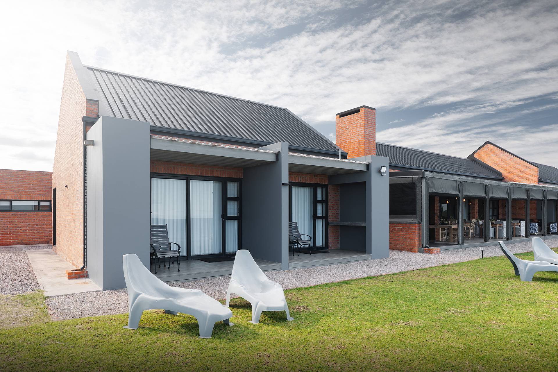 Seebederfie guesthouse above the beach, Great Brak River