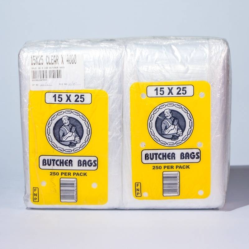 Plastic Butcher Bags — Hoppies braai products, Eastern Cape